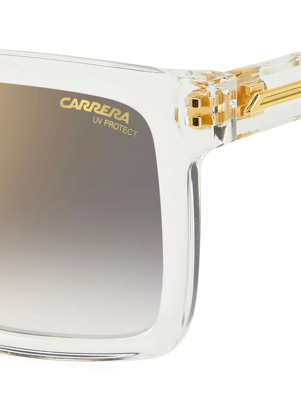 Carrera Zonnebril met gegraveerd logo Wit