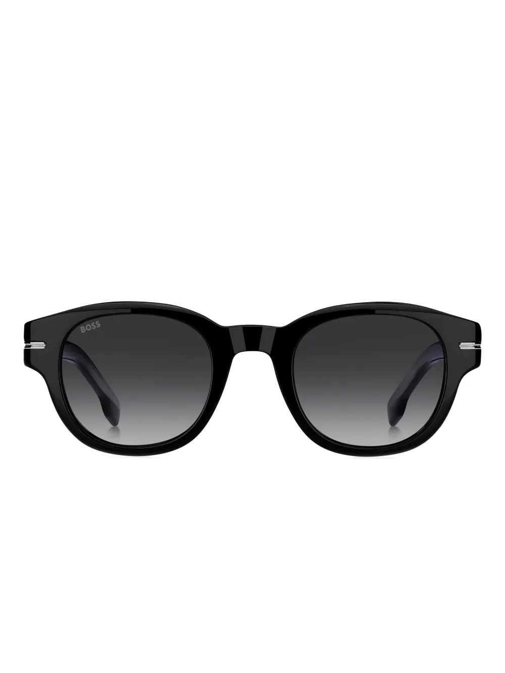 BOSS lentes de sol con armazón ovalada | negro | Image 1