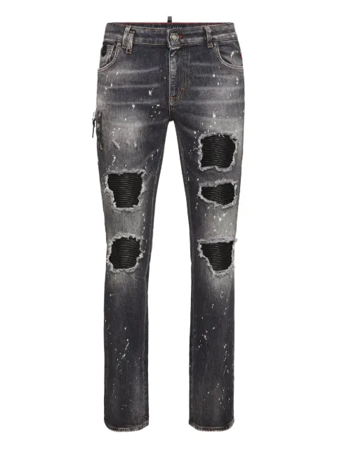 Philipp Plein distressed jeans