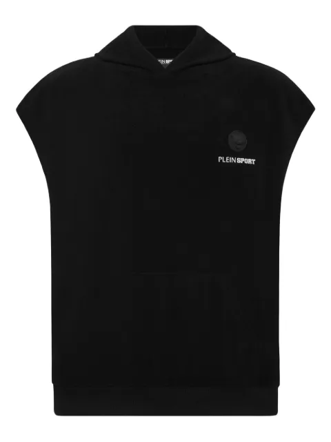Plein Sport sleeveless vest hoodie