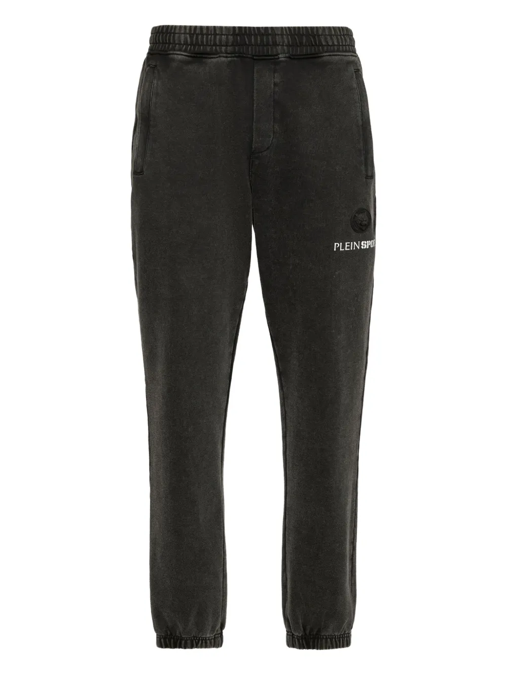 Plein Sport ロゴ トラックパンツ - ブラック Plein Sport ロゴ トラックパンツ - ブラック