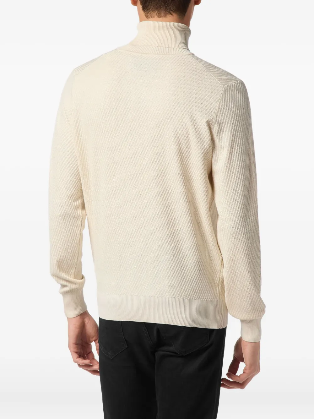Philipp Plein Ribgebreide trui Wit