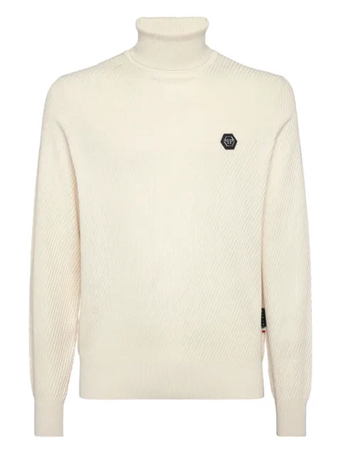 Philipp Plein ribbed-knit jumper