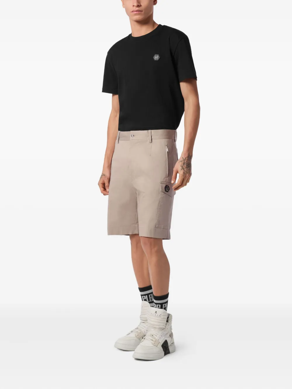 Philipp Plein Cargo shorts - Beige