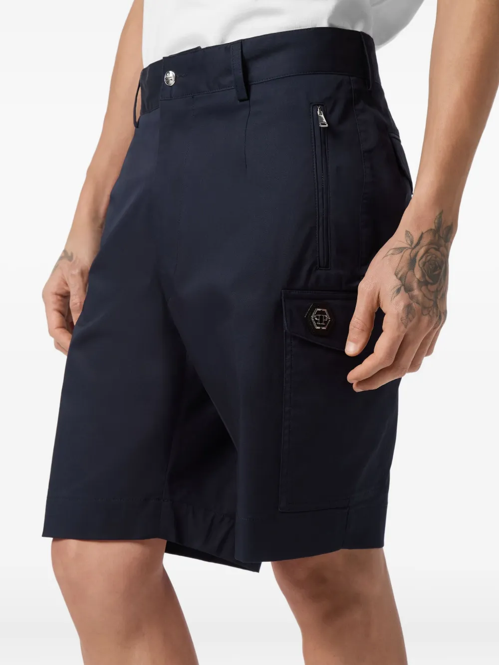 Philipp Plein Cargo shorts Blauw