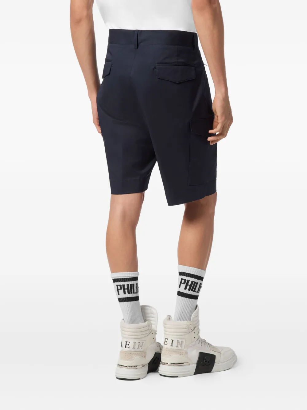 Philipp Plein Cargo shorts Blauw