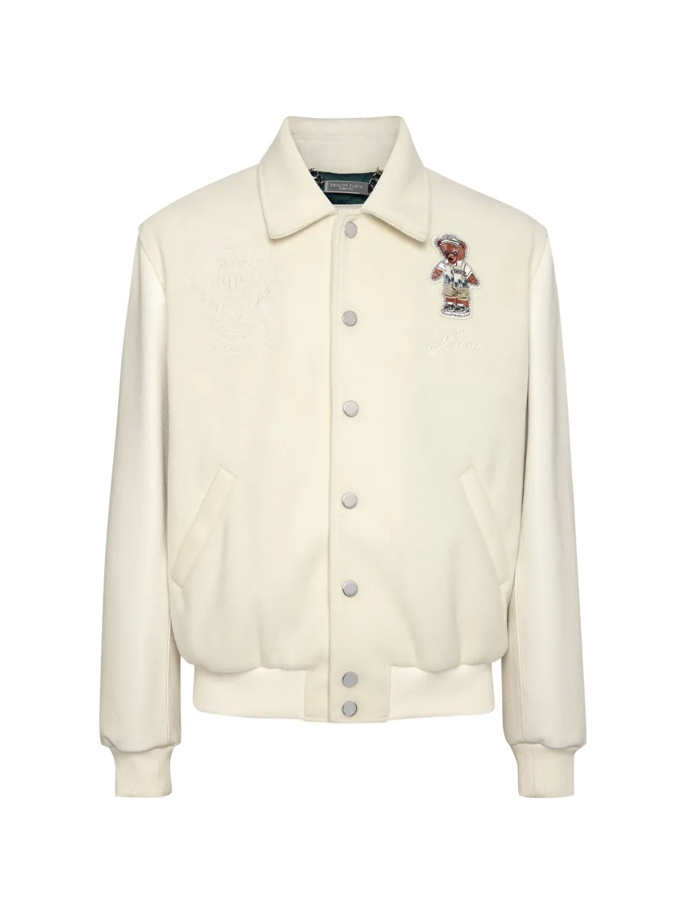 Philipp Plein Giacca con ricamo bear - Toni neutri