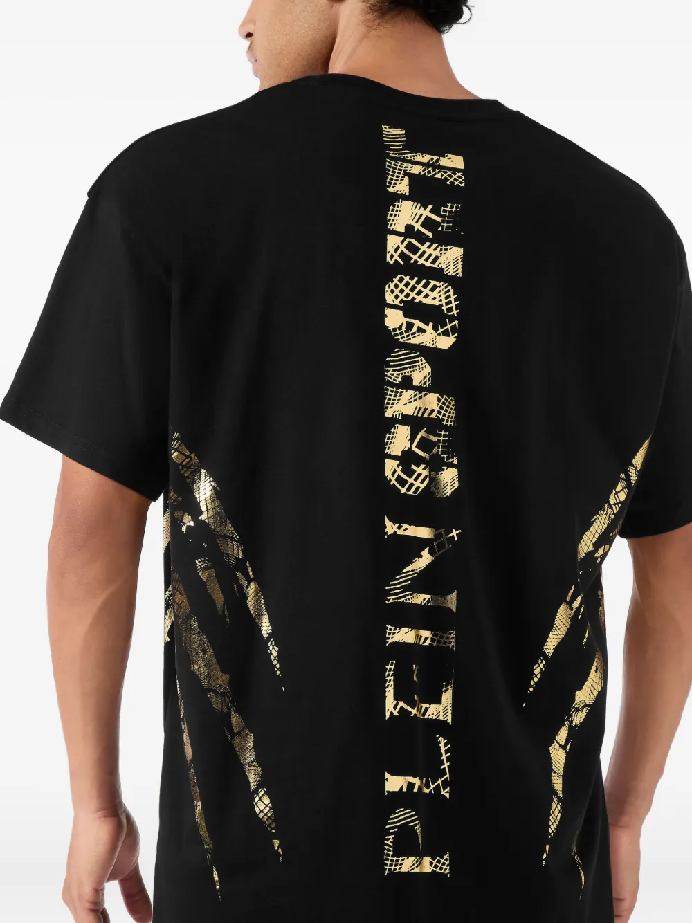 Plein Sport cotton T-shirt Zwart
