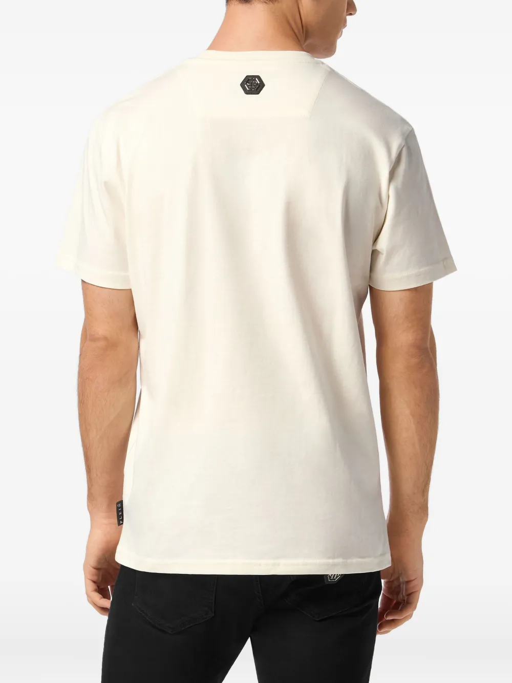 Philipp Plein T-shirt met logoprint Wit