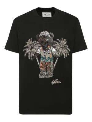 【大幅値下げ】未使用PHILIPP PLEIN フィリッププレイン♠︎スカルT Philipp Plein バロックスカル Tシャツ | ブラック | FARFETCH JP