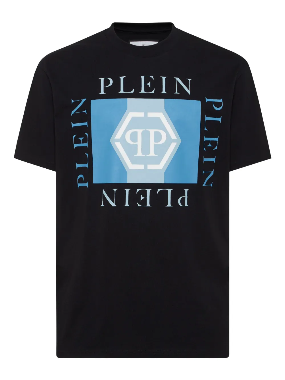 Philipp Plein T-shirt met logoprint Zwart