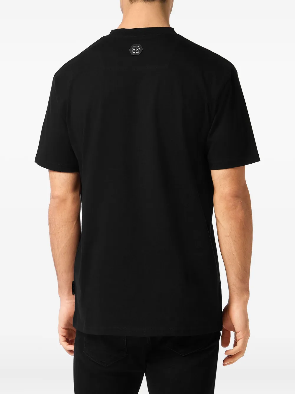 Philipp Plein T-shirt met logoprint Zwart