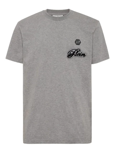 Philipp Plein logo-embroidered T-shirt