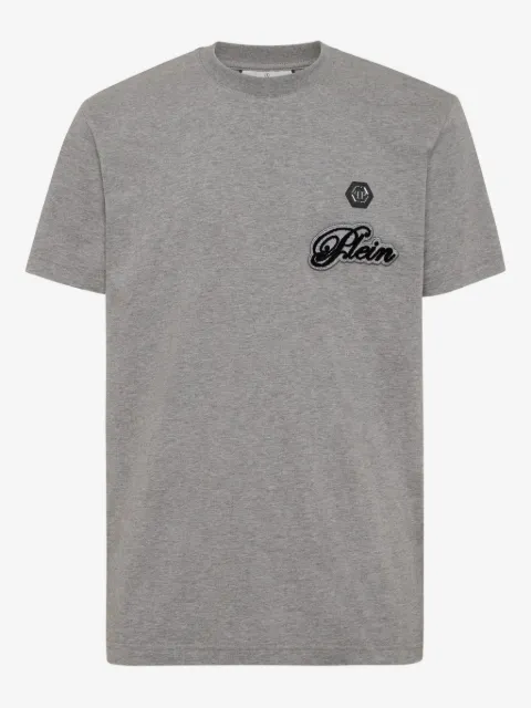 Philipp Plein logo-embroidered T-shirt