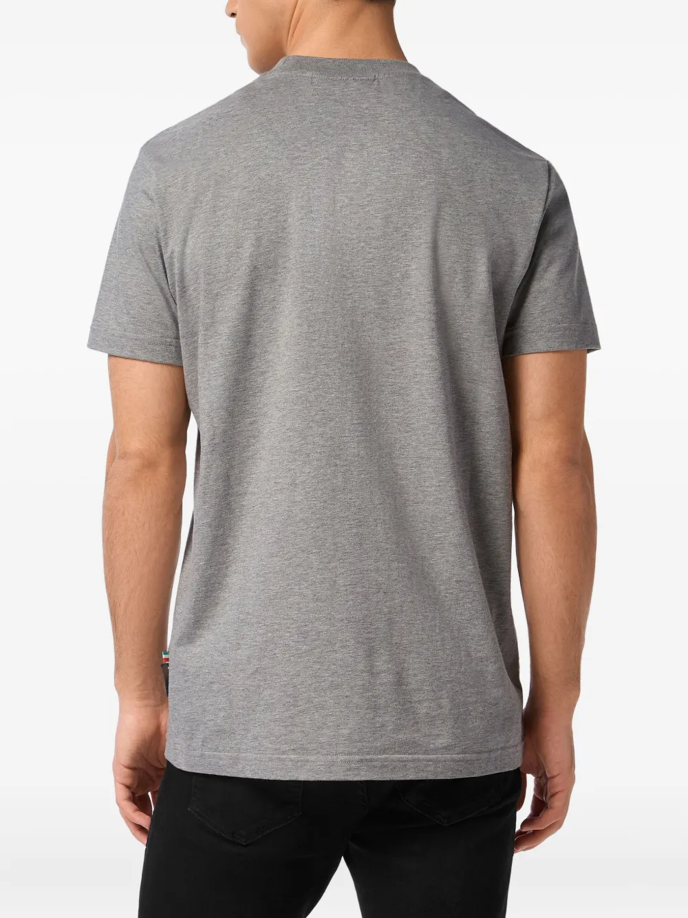 Philipp Plein T-shirt met geborduurd logo Grijs