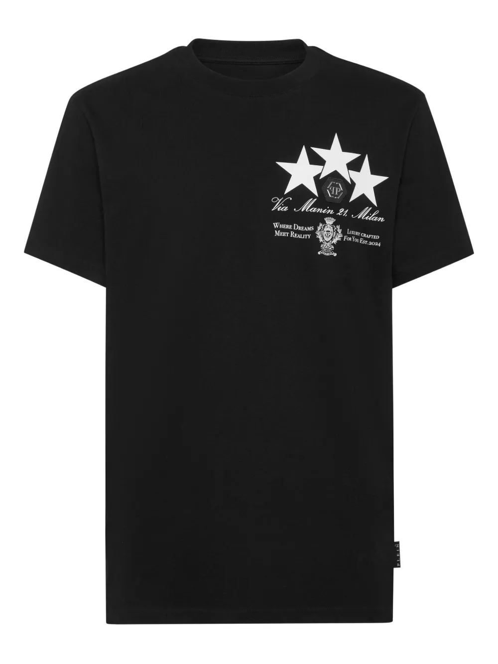 Philipp Plein スタープリント Tシャツ | ブラック | Image 1