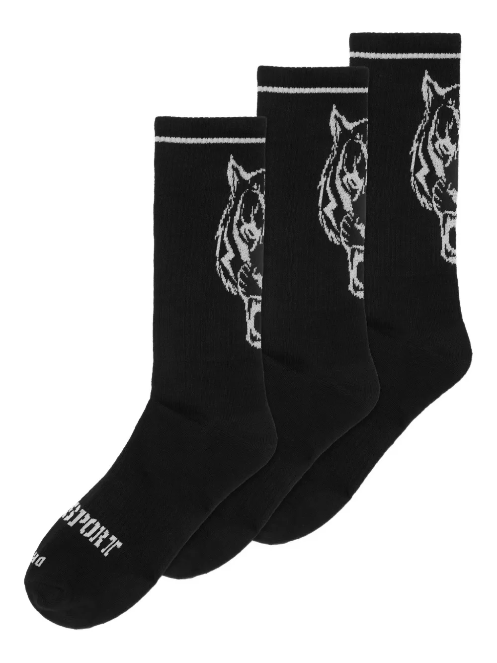 Plein Sport tiger-head socks (pack of three) | Women | Image 2
