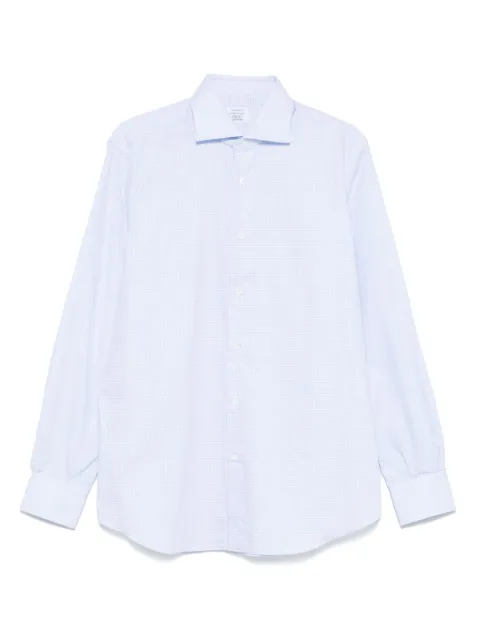 Mazzarelli patterned-jacquard shirt