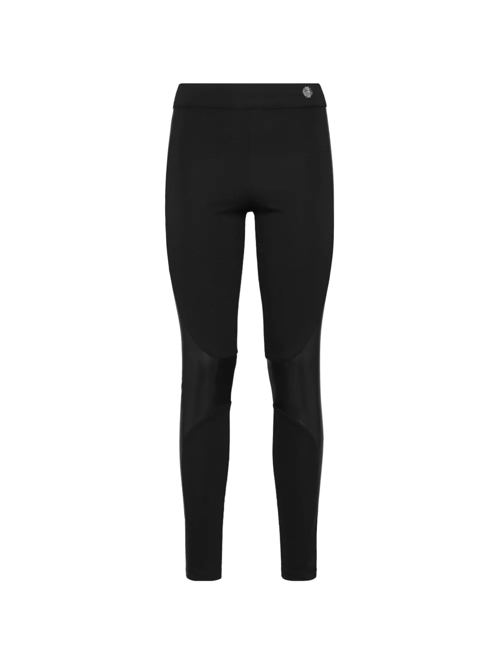 Philipp Plein Leggings in pelle sintetica - Nero