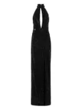 Philipp Plein backless maxi dress - Black