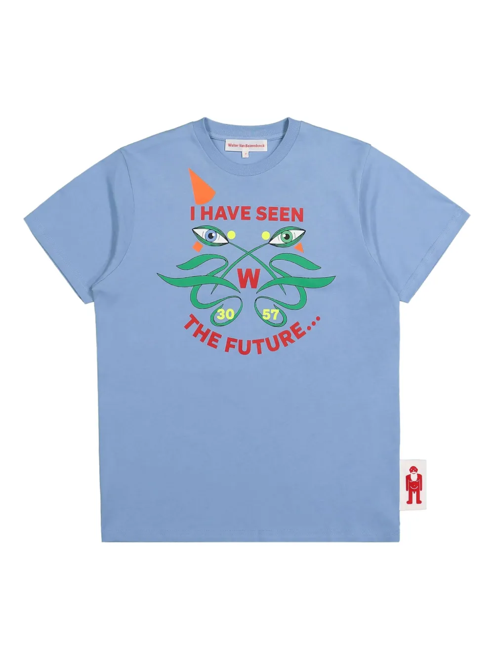 Walter Van Beirendonck playera I Have Seen The Future | azul | Image 1