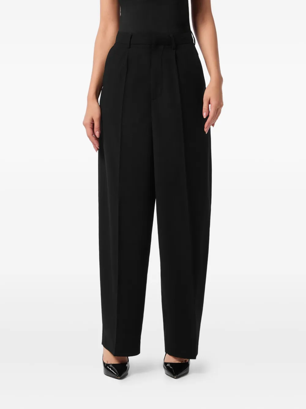 Philipp Plein Dame straight broek Zwart