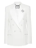 Philipp Plein Dame double-breasted blazer - White