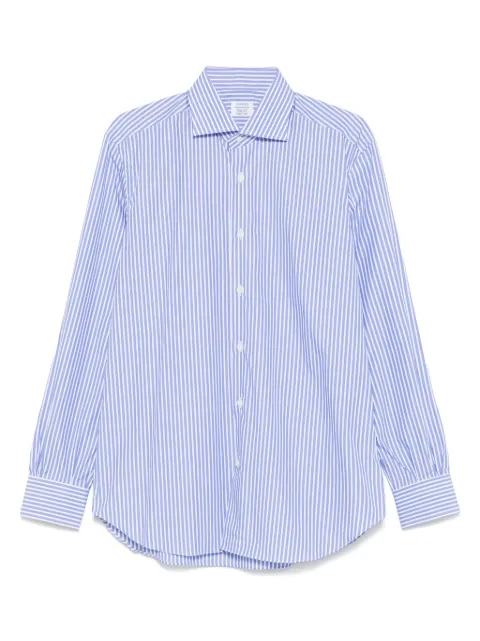 Mazzarelli camisa con rayas estampadas