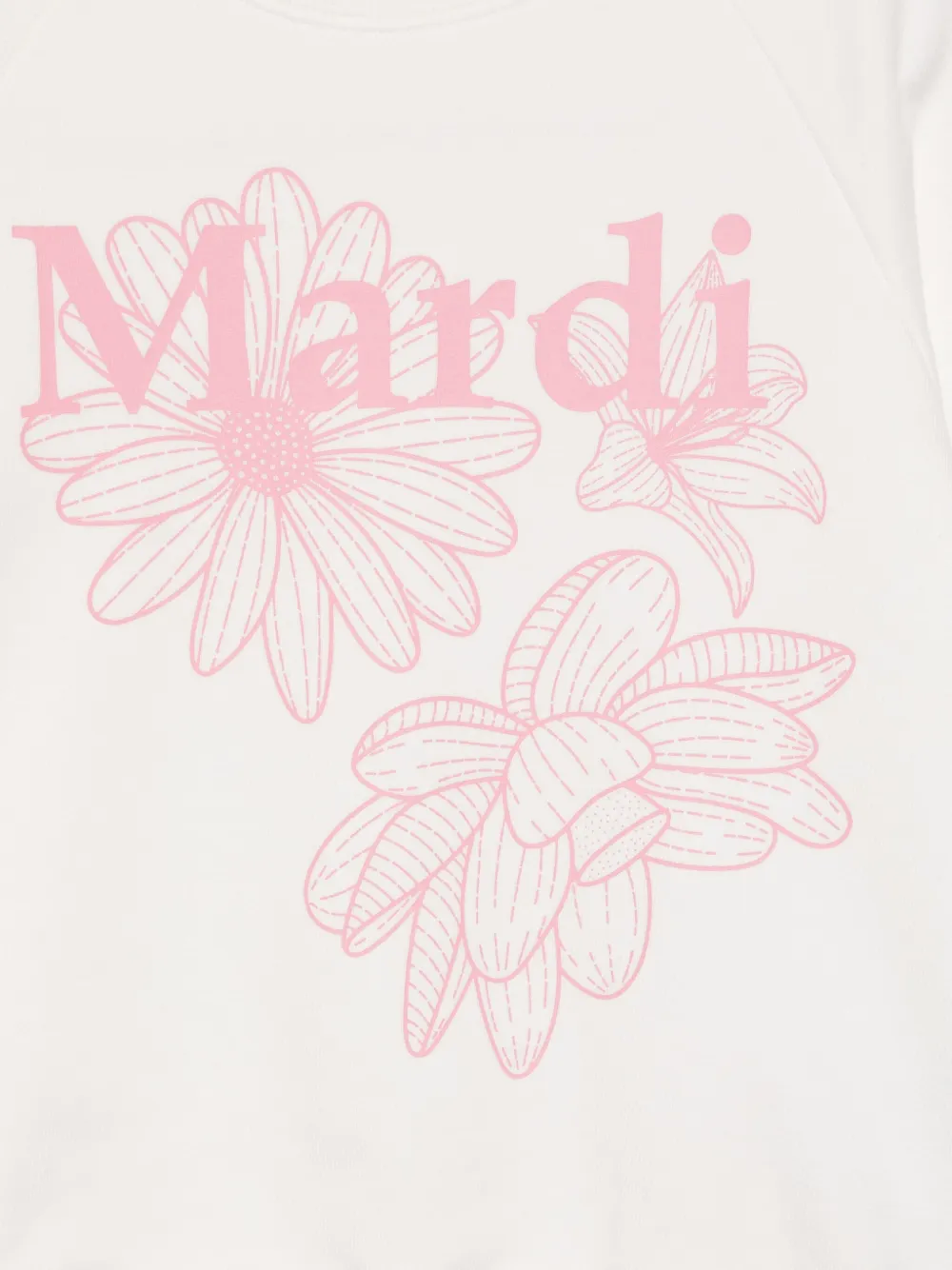 Shop Mardi Mercredi Les Petites Logo-print Sweatshirt