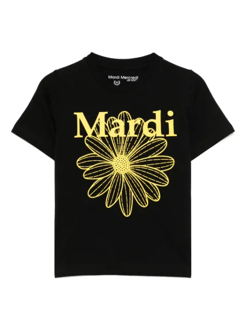 Mardi Mercredi Les Petites logo-print T-shirt