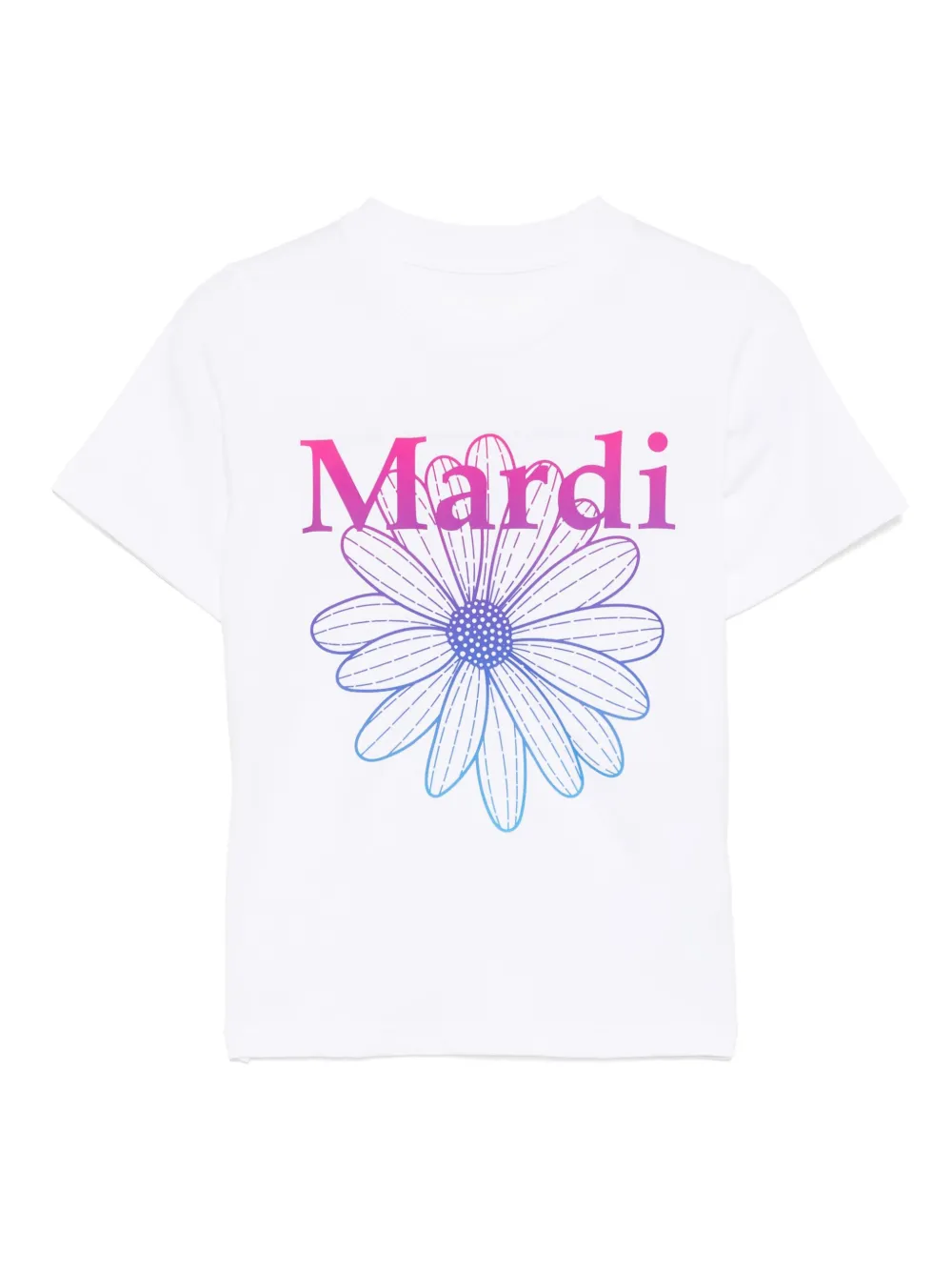 Shop Mardi Mercredi Les Petites Logo-print T-shirt