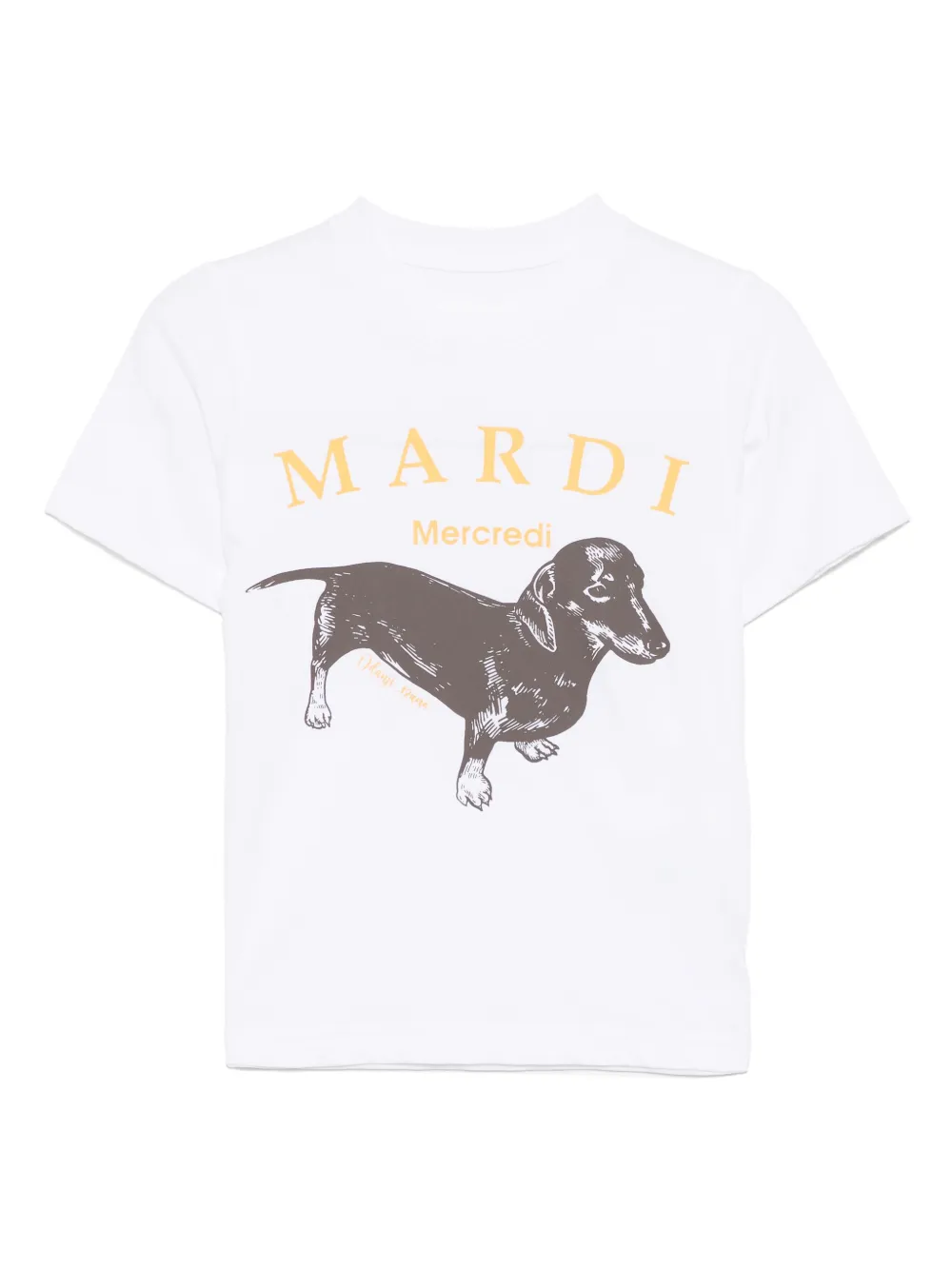 Mardi Mercredi Les Petites Ddanji T-shirt | White | Image 1