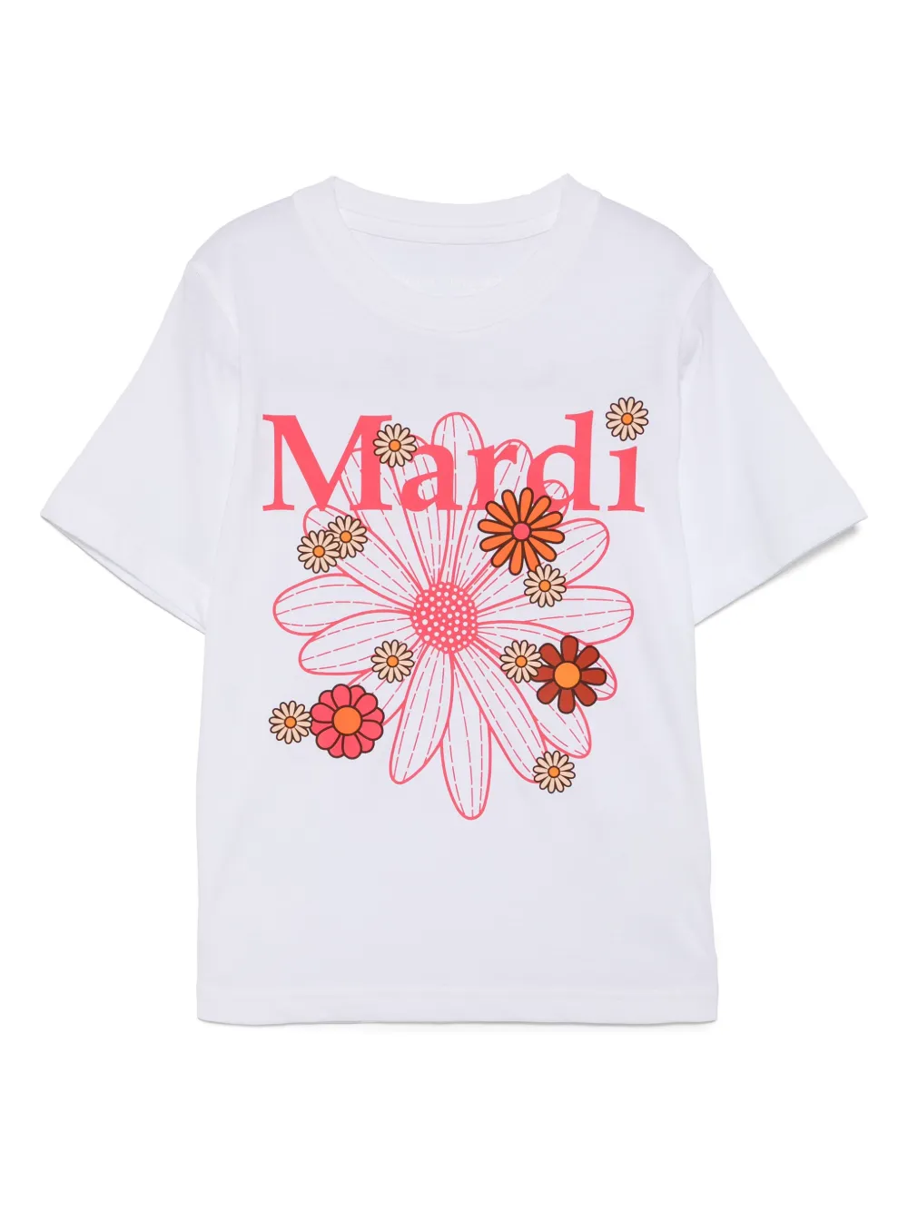 Mardi Mercredi Les Petites Kids' Logo-print T-shirt