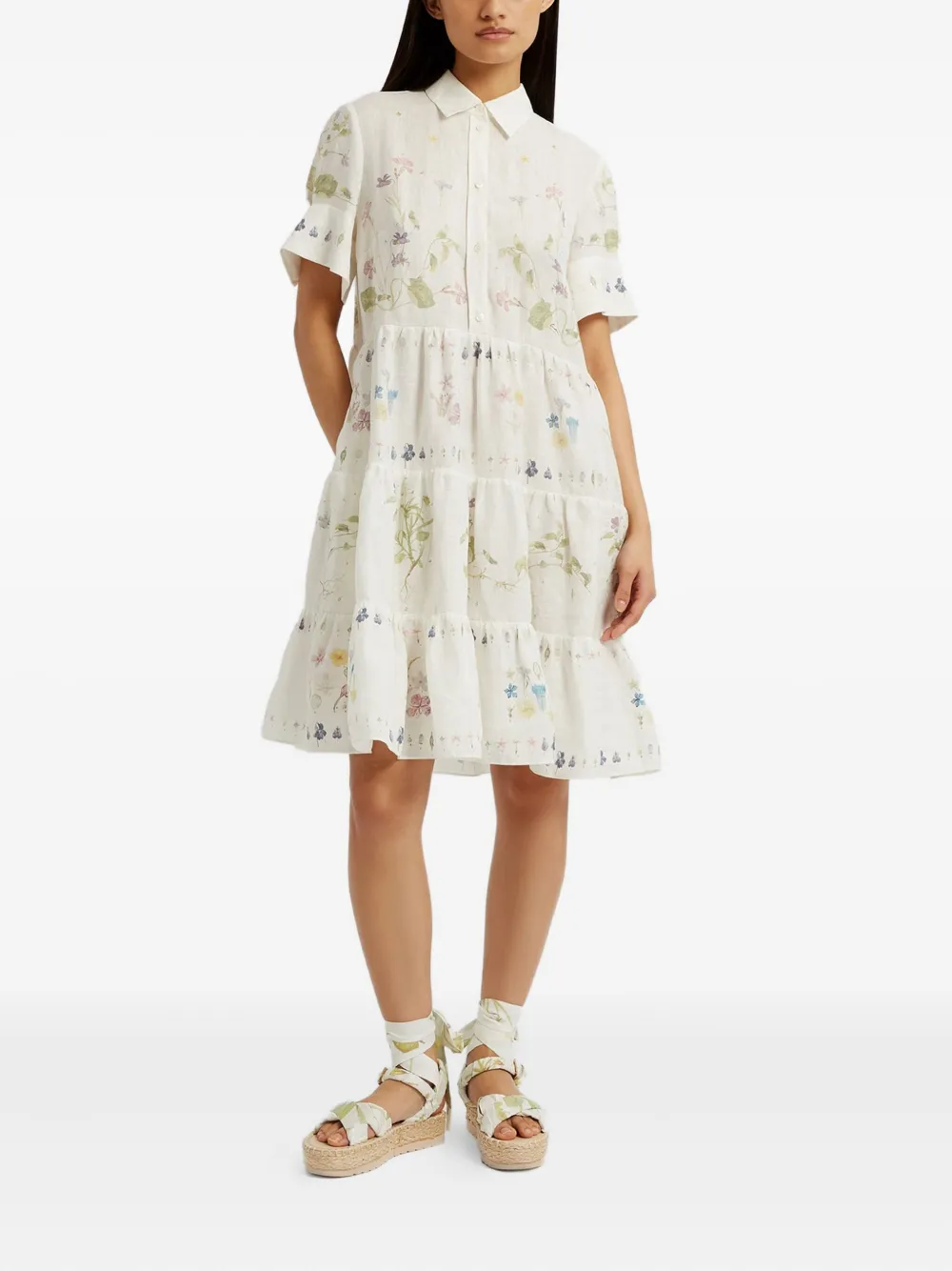ERDEM LINEN DRESS 