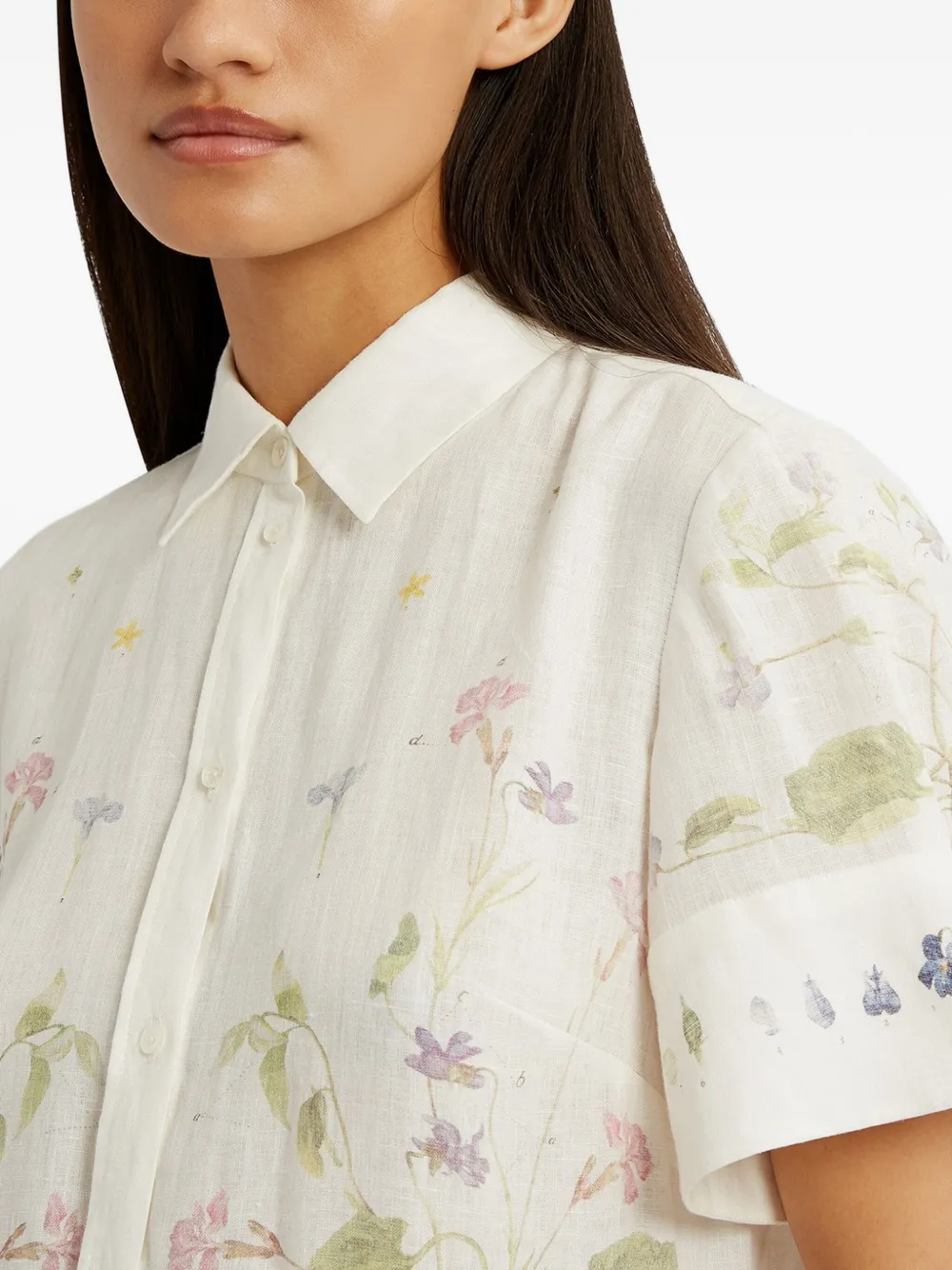 Shop Erdem Linen Dress