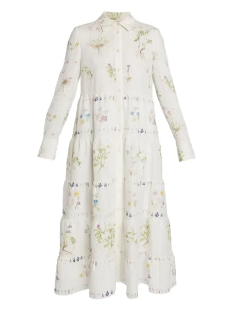 ERDEM long-sleeve shirt dress
