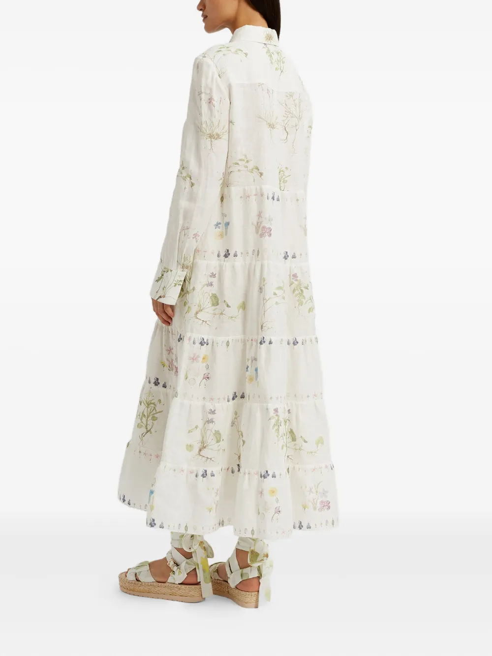 ERDEM LONG-SLEEVE SHIRT DRESS 