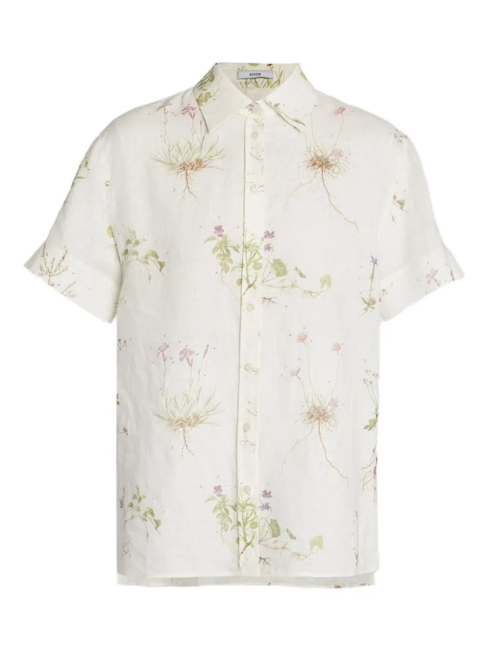 ERDEM Blouse met bloemenprint Wit