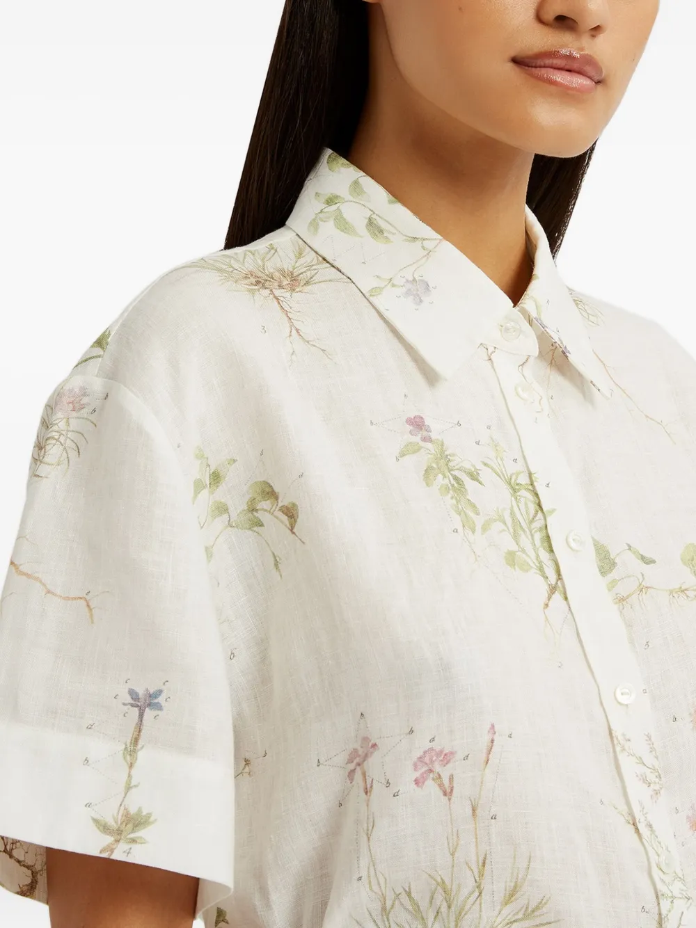 ERDEM FLORAL-PRINT SHIRT
