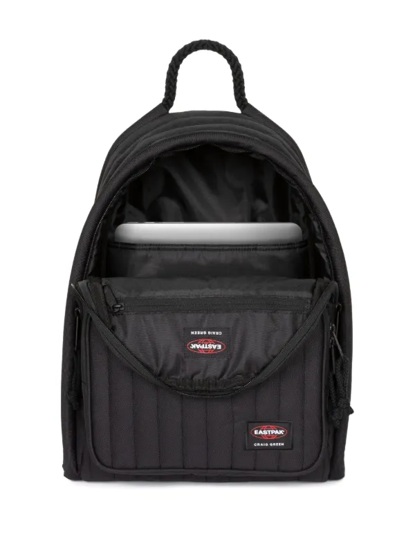 国内発送 Eastpak x Craig Green キルティングベルトバッグ 黒色 Eastpak x Craig Green キルティング バックパック | ブラック