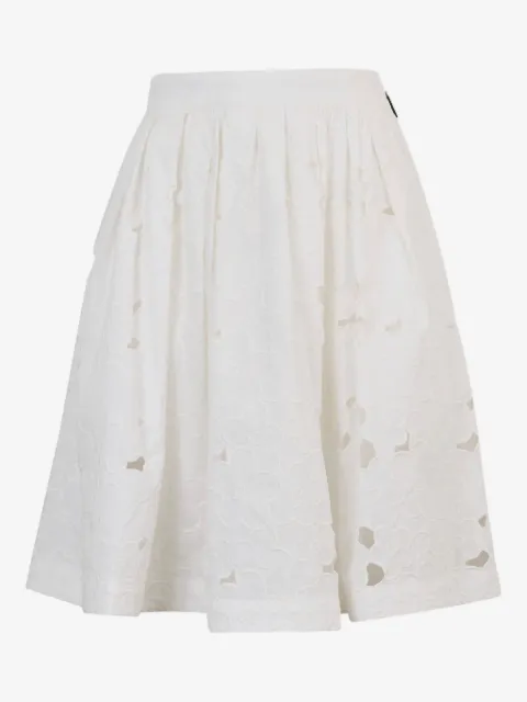 MSGM Sangallo-lace skirt 