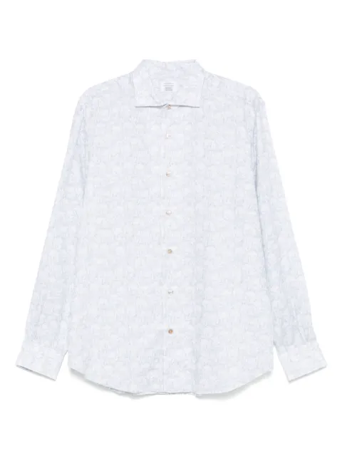 Mazzarelli floral-print shirt