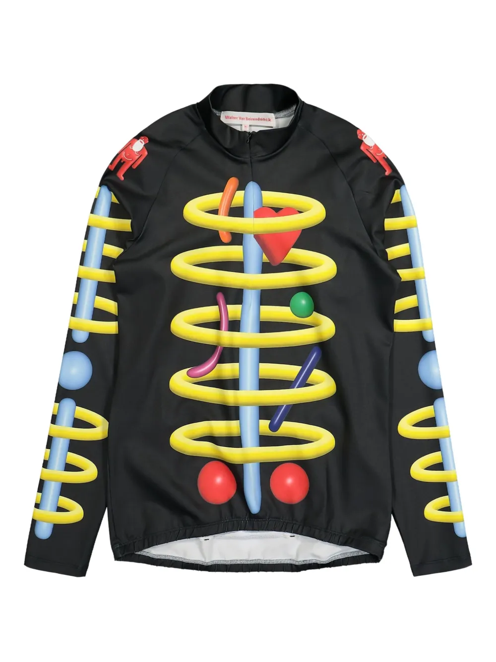 Walter Van Beirendonck top Void Clown | negro | Image 1