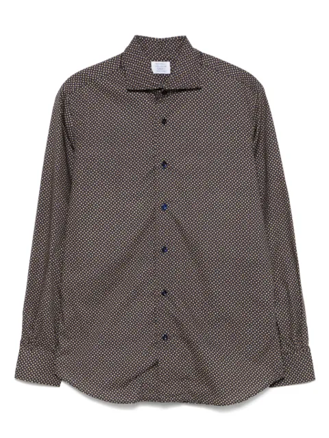 Mazzarelli floral-print shirt