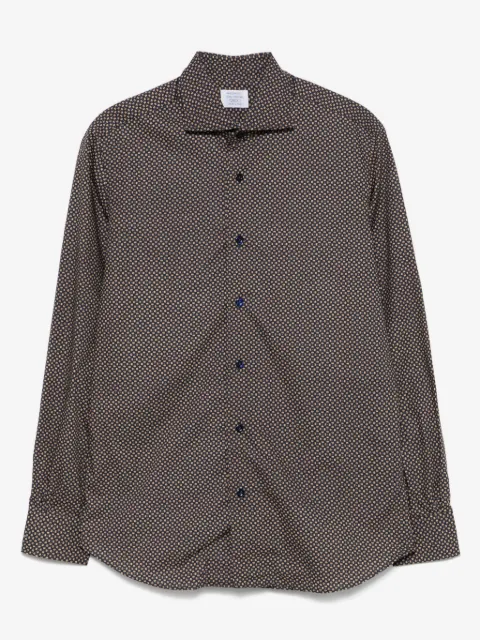 Mazzarelli floral-print shirt