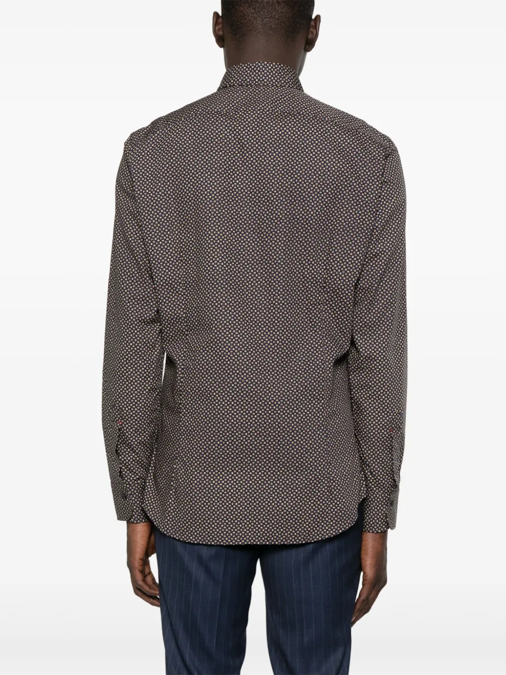Mazzarelli Floral-print Shirt