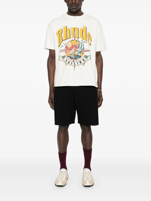 logo-print T-shirt