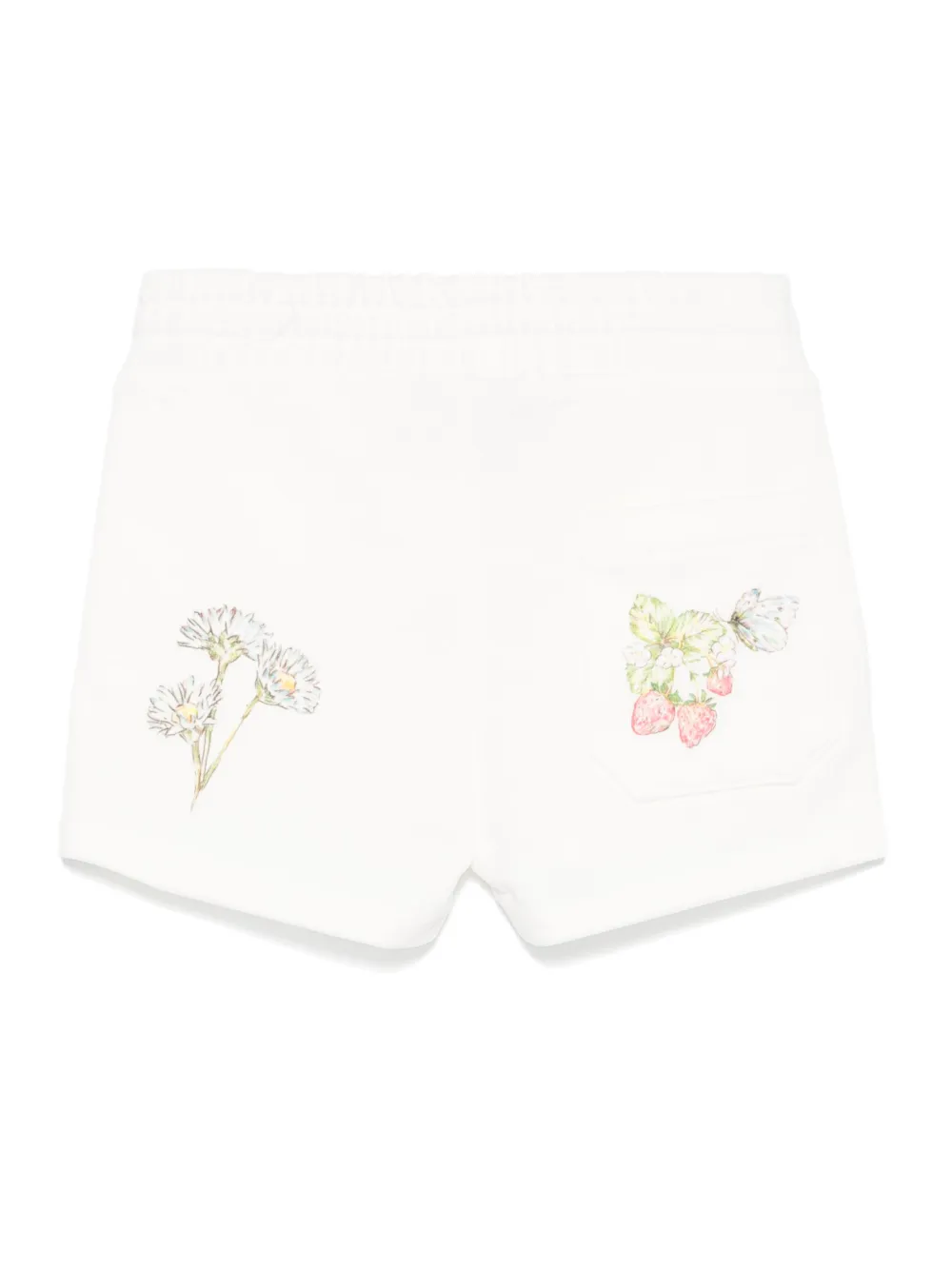 Stella McCartney Kids Katoenen shorts Wit