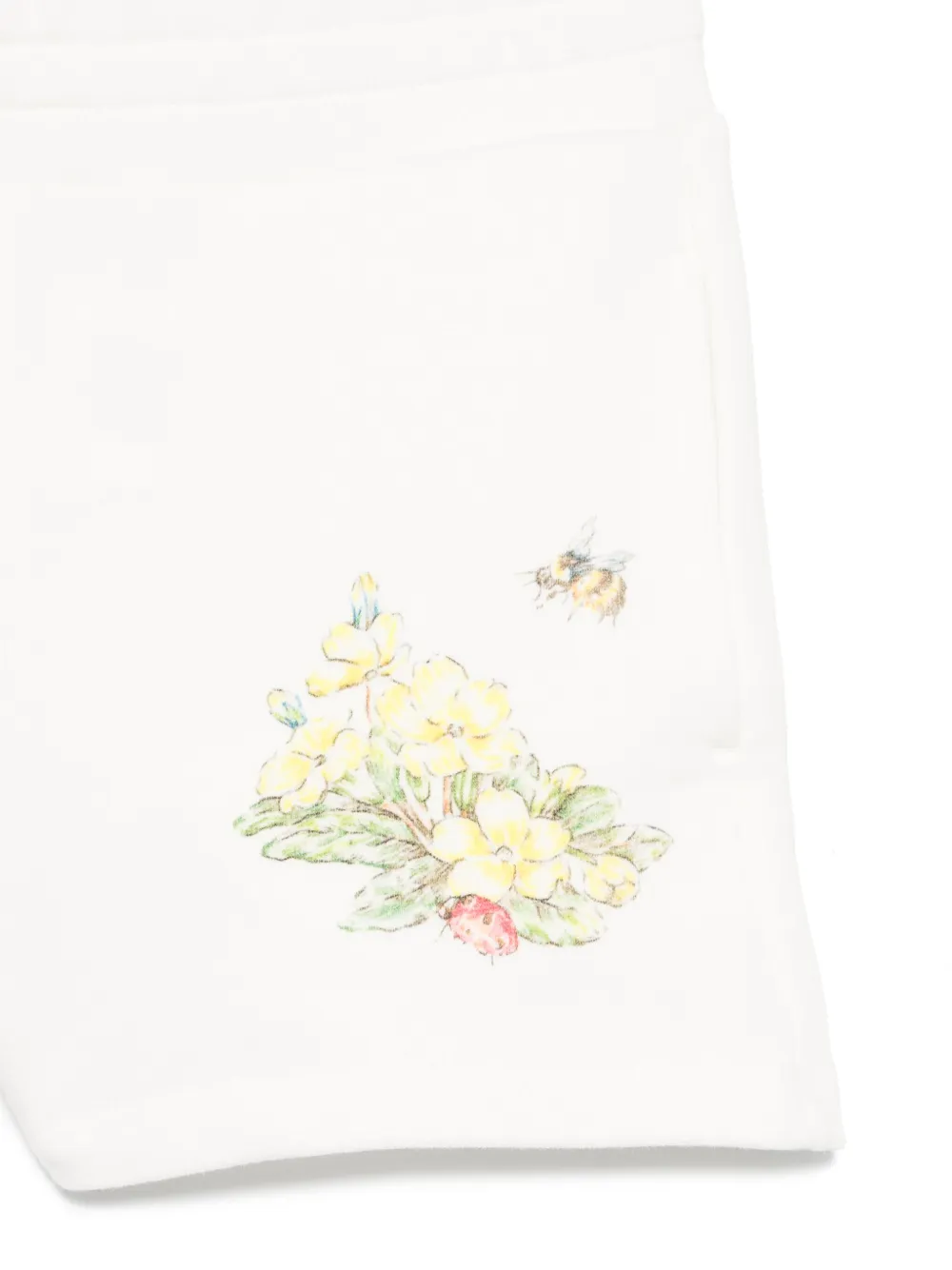 Stella McCartney Kids Katoenen shorts Wit