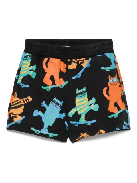 Stella McCartney Kids Shorts met kattenprint